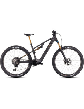 VTT Electrique CUBE AMS Hybrid One44 C:68X SLT 400X 29'' Gris/Or 2025