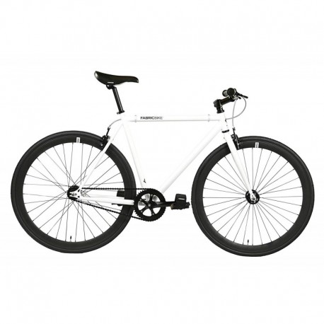Vélo Fixie FABRICBIKE Original 28 Blanc/Noir 2.0