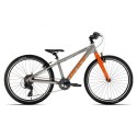Vélo Enfant PUKY S-Pro 24'' Argent/Orange 8-12 ans