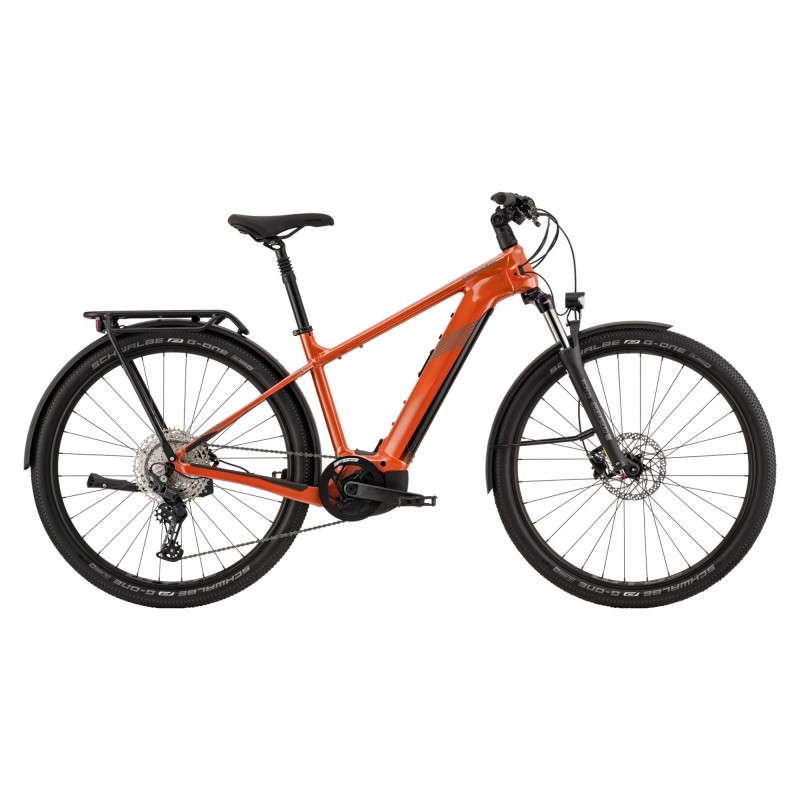 Vtc Electrique Cannondale Tesoro Neo X2 Orange Labo Velofr